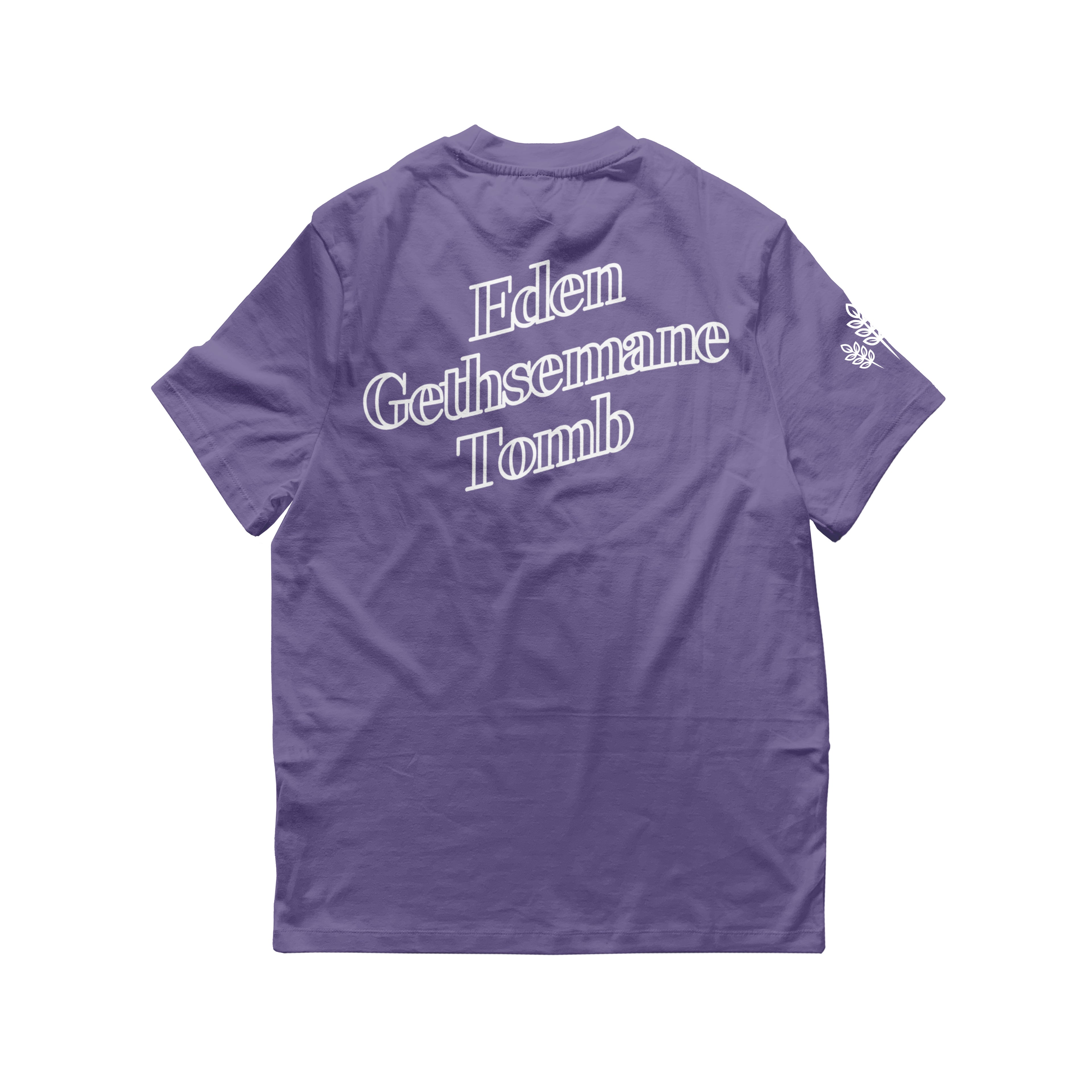 mineral washed logo tee