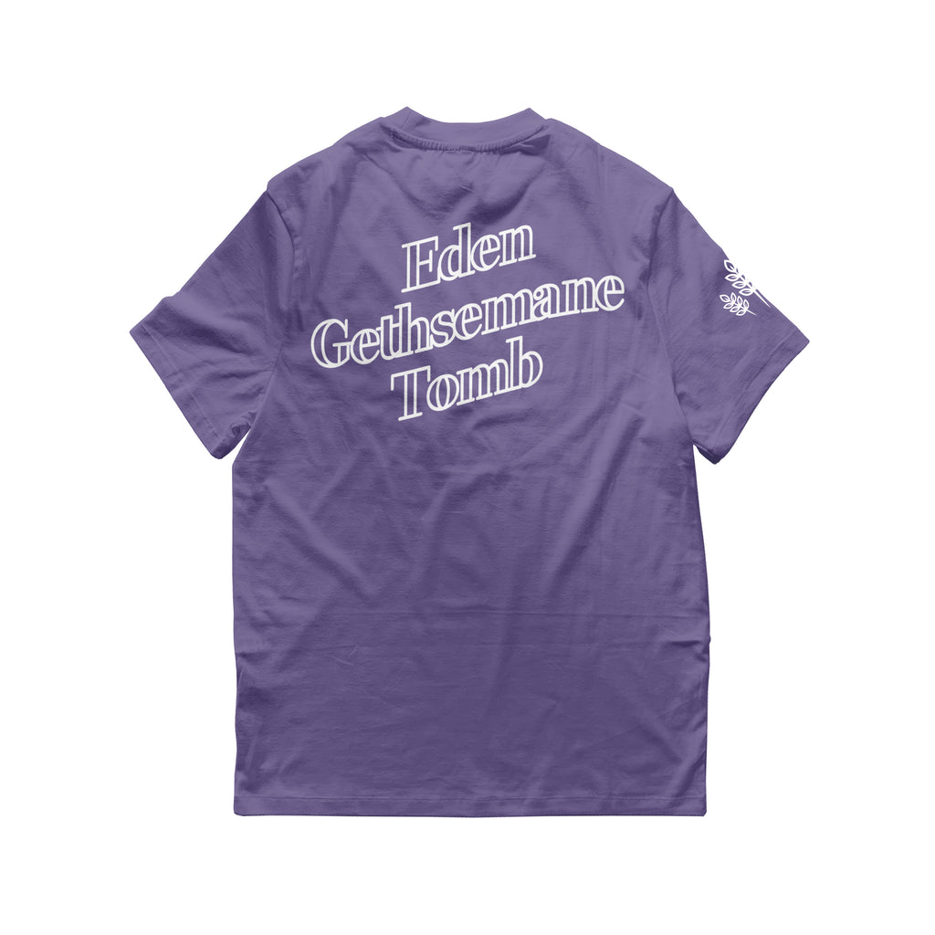 mineral washed logo tee